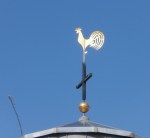 Rooster atop St. Peter Gallicantu