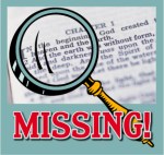Missing Bible Verses